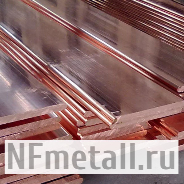 Полоса медная М1т, 6х50х3000 мм