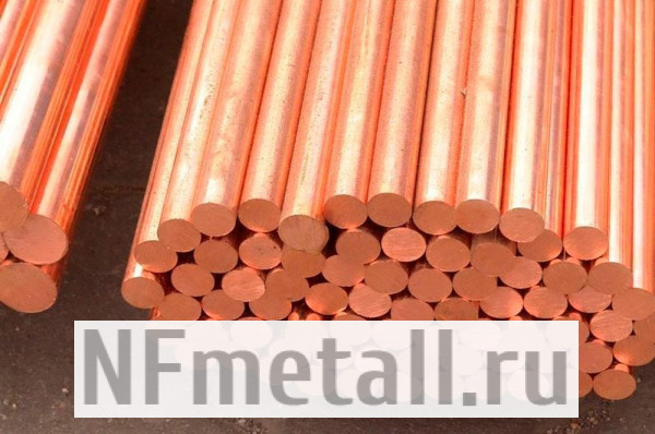 Пруток медный 220 мм, М1 прессованный
