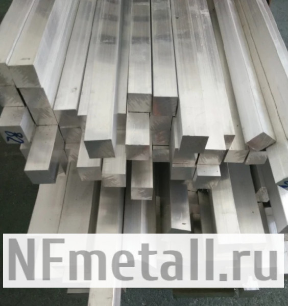 Алюминиевый квадрат Д16Т 80x80x3000